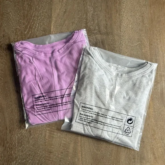 ✝️ All in Motion | Bundle • Twist-Front Tank Tops • Lavender & Heather Grey - Picture 11 of 11